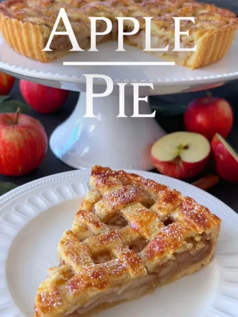 apples coated with syrup in a bowl