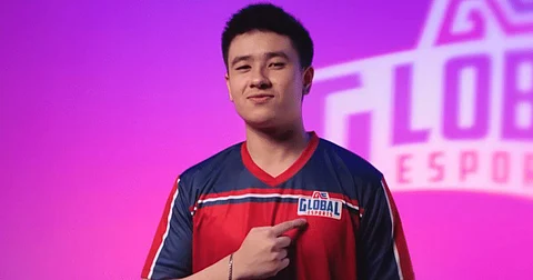 The Disguised Toast logo prominently displayed. The image symbolizes the brand's identity and connection to the Valorant team.