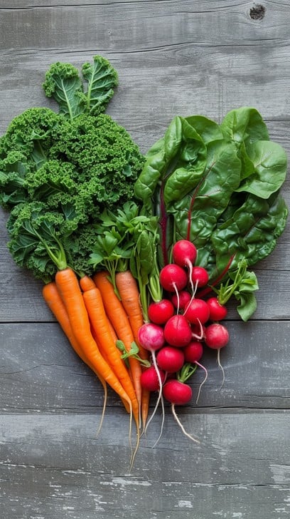 Fresh vegetable assortment