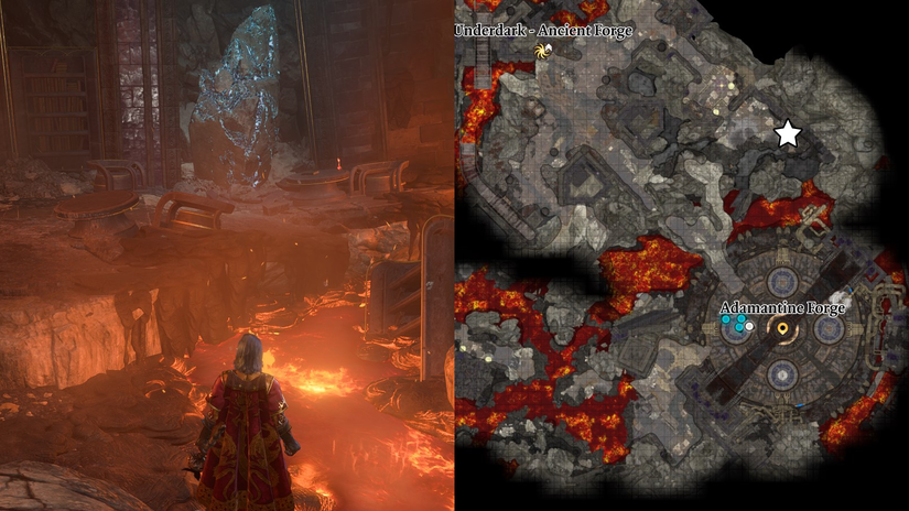 Location of Mithril veins on the map.