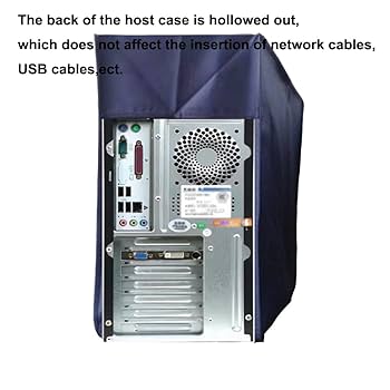 Server status screens with red text.