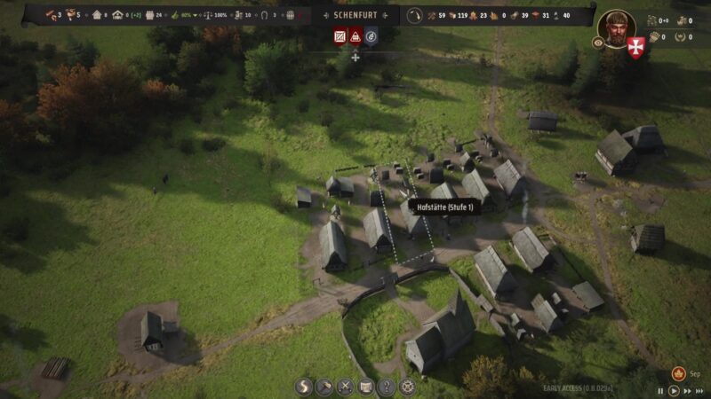 A unit of medieval soldiers engaged in combat, showcasing the game's tactical battles and the clarity brought by performance improvements.