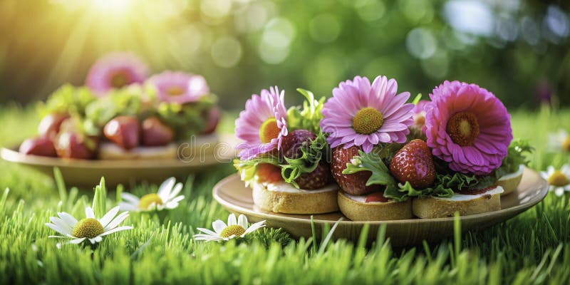 Picnic setting
