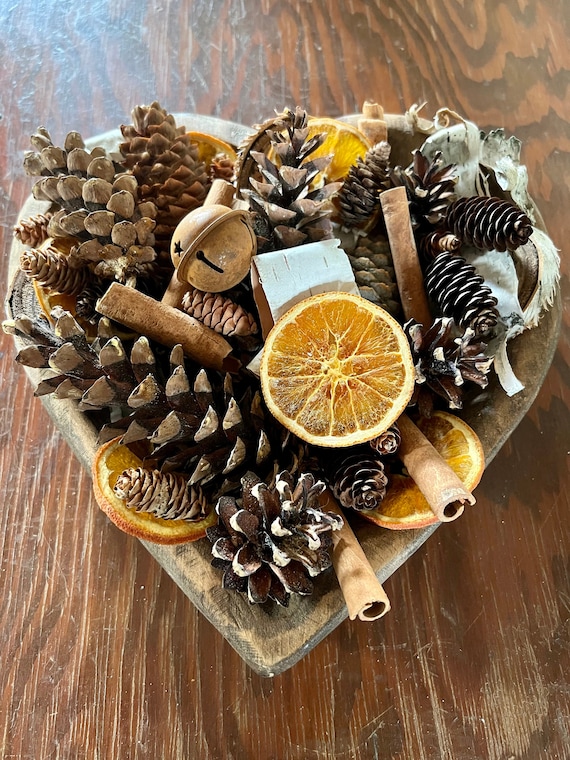Crafting Natural Christmas Ornaments: An Orange...