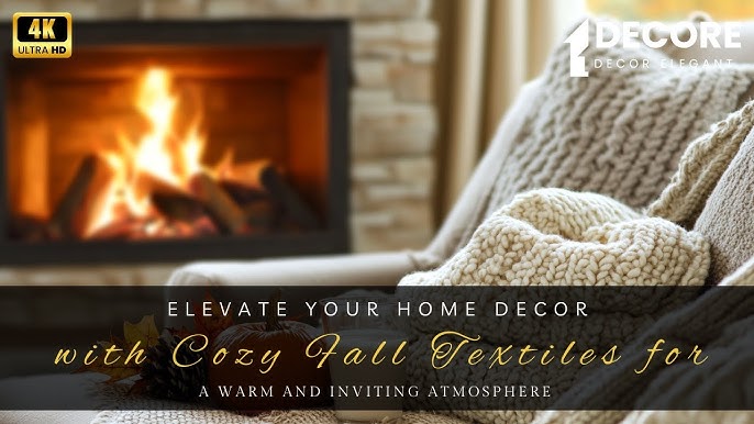 Fall Into Cozy: Sustainable Living Room Decor fo...