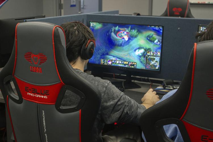 A digital illustration representing the Valorant community.