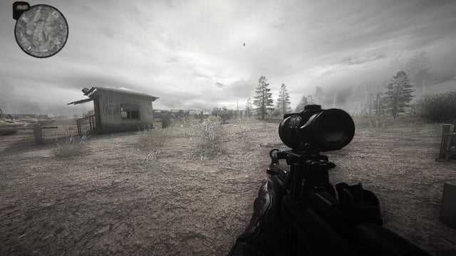 Environmental shots highlighting the unique post-apocalyptic flora and fauna of the London setting