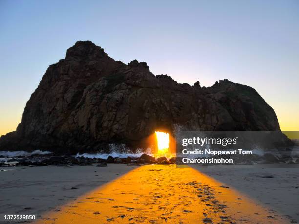 Pfeiffer Beach Keyhole Arch