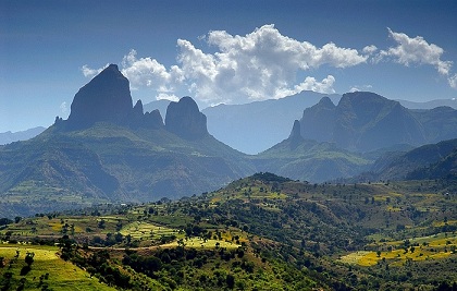 Simien Mountains, Ethiopia, Walia Ibex