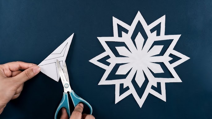 Winter's Whisper: The Simple Joy of Paper Snowfl...