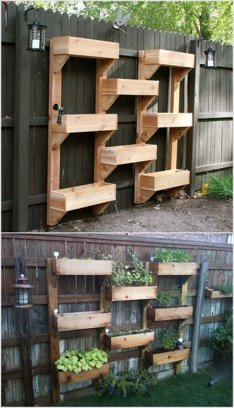 A wooden pallet leaning against a wall.