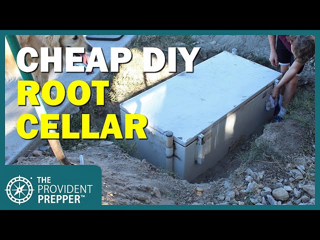 Homemade Root Cellar