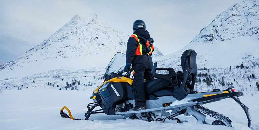 Kakslauttanen Arctic Resort glass igloo at night with Northern Lights