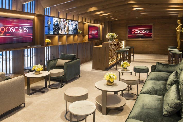 Framed playbills at The Henrietta Hotel