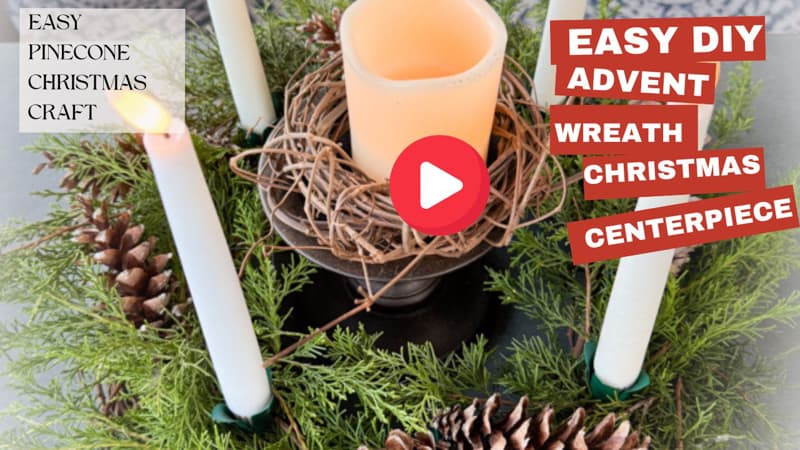 Crafting a Traditional Advent Wreath: Foraged S...