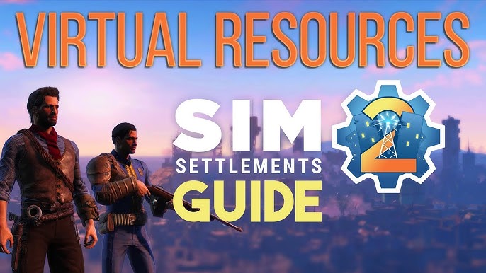 This image provides insight into the Sim Settlements 2 user interface, showcasing menus, resource tracking, and other in-game information that are part of the expanded gameplay mechanics.