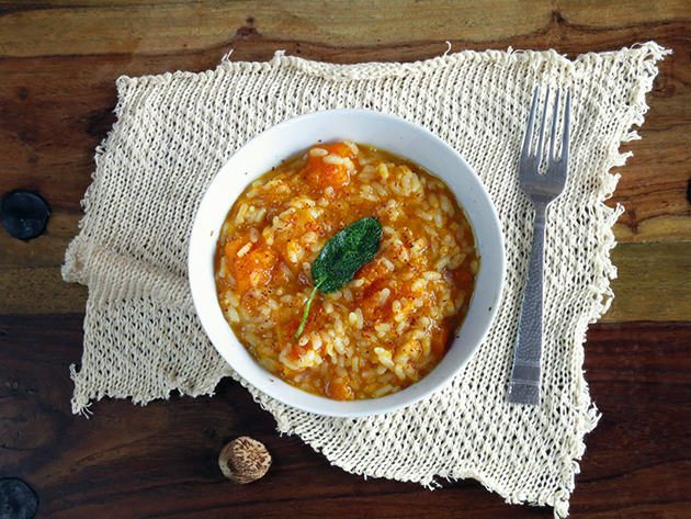 Autumn's Essence: Butternut Squash Risotto, Huge...