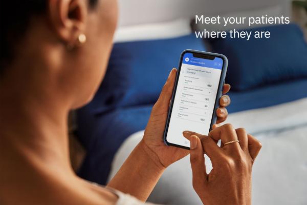 A person interacting with the Prompt Marketer platform