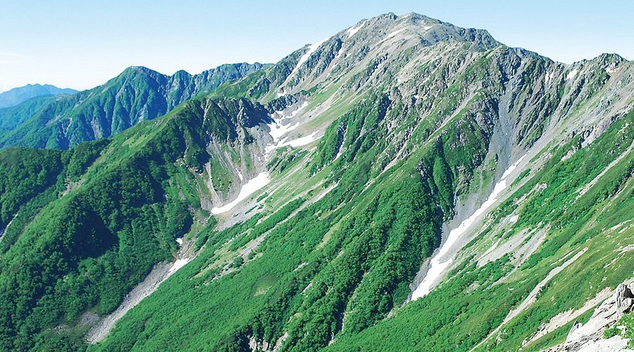Exterior of Hoshino Resorts KAI Alps ryokan in winter, Nagano Japan