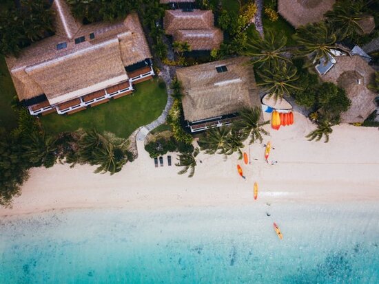 Luxury accommodations blend seamlessly with the natural beauty of Rarotonga.