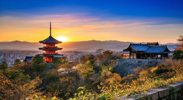 # Kyoto's Autumn Embrace: A Journey Home Through A...