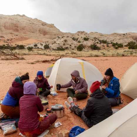 Panoramic view of Capitol Reef National Park in Utah