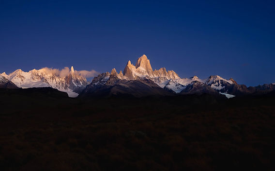 Hyperlapse footage of climbers ascending the via ferrata on Mount Kinabalu at sunrise.