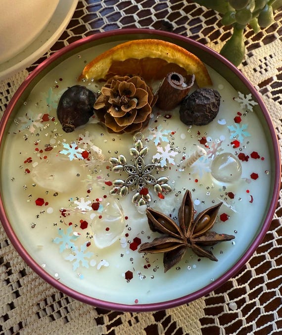 Naturally Bright: DIY Winter Solstice Candles from...