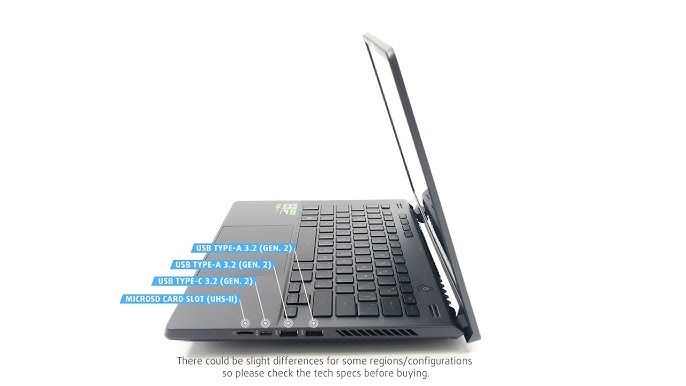 ASUS ROG Zephyrus G14 thermal visualization during gaming