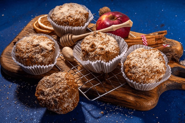 Apple Pie Crumble Streusel Muffins