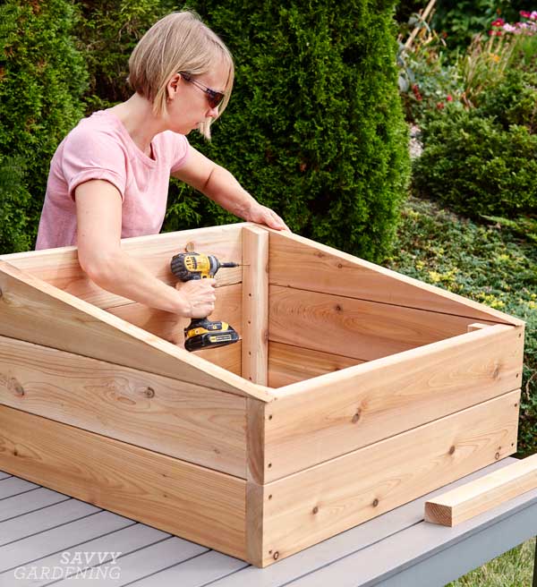 DIY Cold Frame Step 4