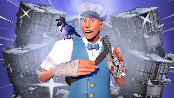 In-game screenshot of players running through a custom map with very advanced lighting, props, and level of detail.