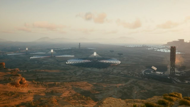 Street samurai looking at the Overture gun. Lighting: Dark. Style: Realistic. Technical Quality: 4k.