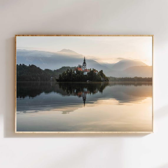 Lake Bled Golden Hour