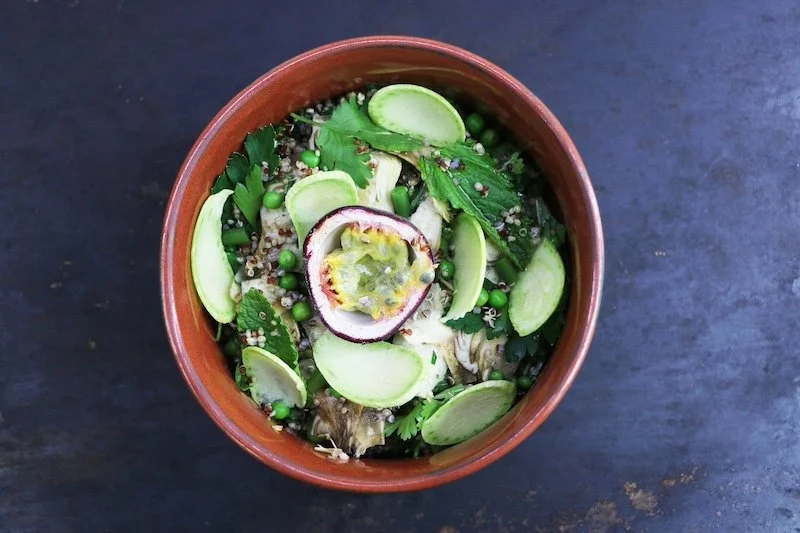 A peaceful view from a boat on the canals of Amsterdam.