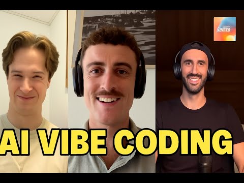 A person standing by a computer