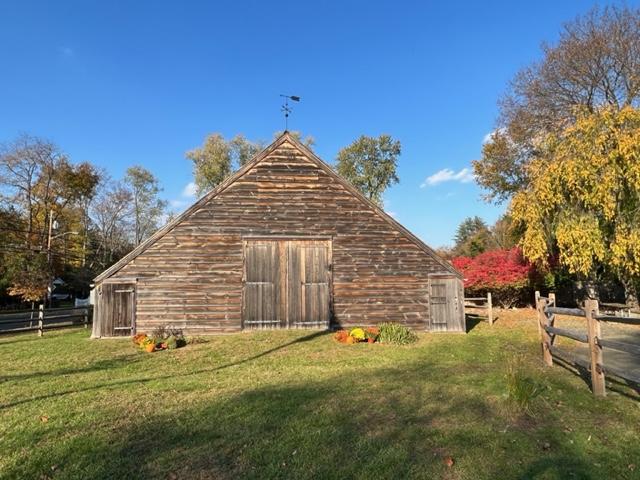 Old barn outside