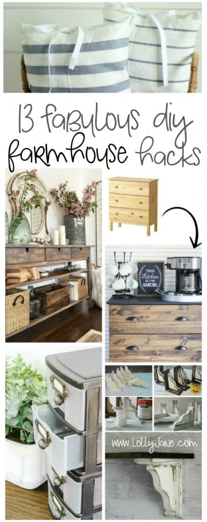 A farmhouse kitchen with open shelving displaying vintage kitchenware.