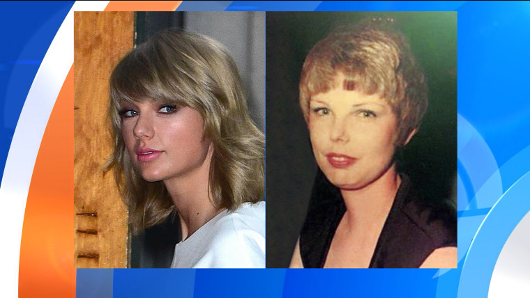 1950s photograph of a woman allegedly resembling Taylor Swift