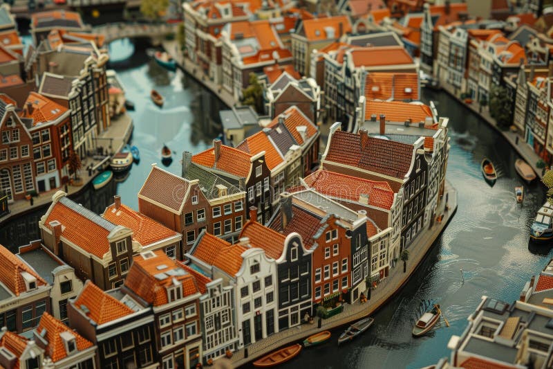 A wide shot of the exterior of the Generator Amsterdam showing its industrial-chic design with a person cycling past.