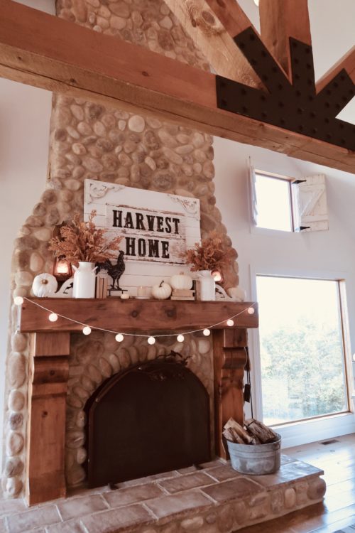 Cozy autumn room