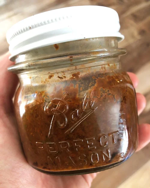 Homegrown in jars