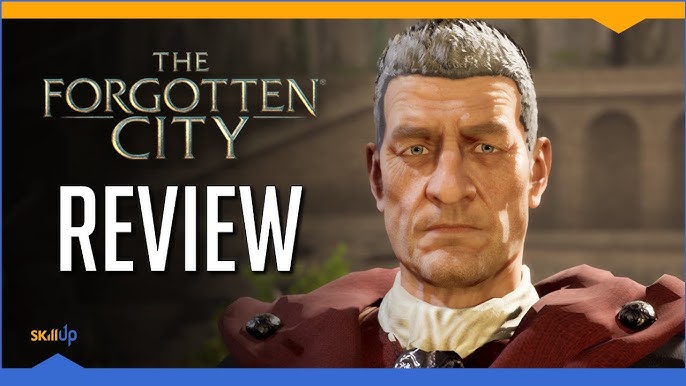 Another view of the Forgotten City, showcasing its unique architecture and lighting.