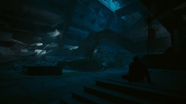 Characters having a dramatic encounter.