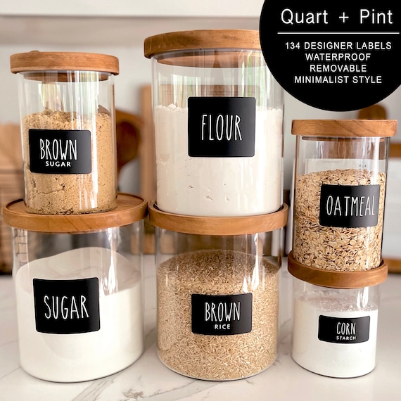 Various artisanal spices in glass jars