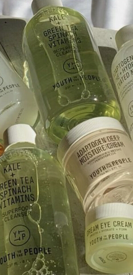 A screenshot of a person mixing a cleaning solution.