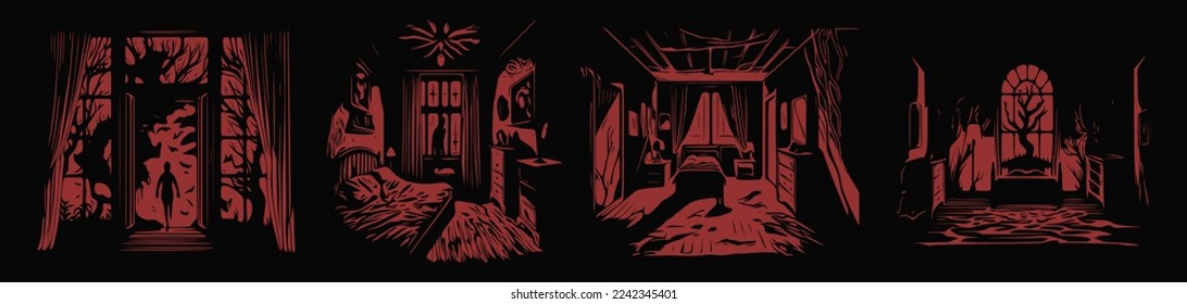 New or altered environmental assets – corrupted shrines, unsettling decorations, altered dungeon layouts that emphasize claustrophobia.