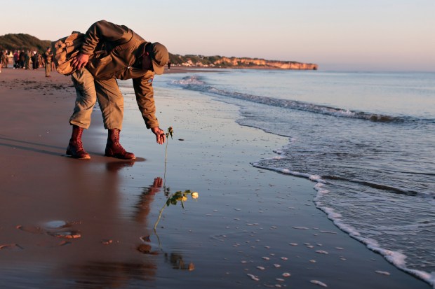 Omaha Beach at Dawn