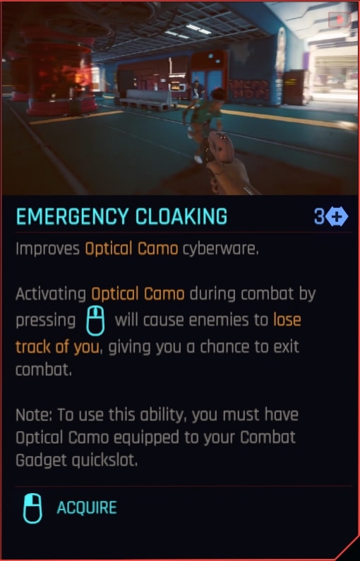 V using Optical Camo in Dogtown, highlighting stealth gameplay