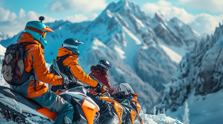 Snowmobiling Adventure
